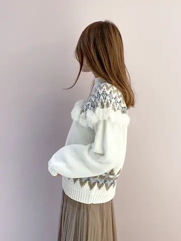 ORIGINATED IN GRACE CONTINENTAL yukimi yonee コーディネート画像