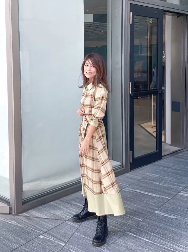 ORIGINATED IN GRACE CONTINENTAL yukimi yonee コーディネート画像