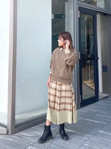 ORIGINATED IN GRACE CONTINENTAL yukimi yonee コーディネート画像