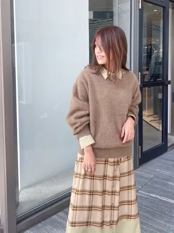 ORIGINATED IN GRACE CONTINENTAL yukimi yonee コーディネート画像