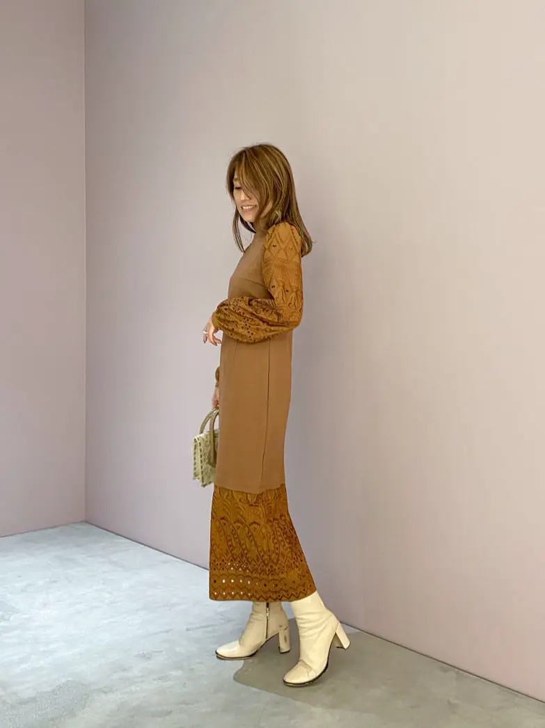 ORIGINATED IN GRACE CONTINENTAL yukimi yonee コーディネート画像