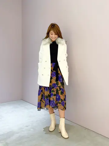 ORIGINATED IN GRACE CONTINENTAL yukimi yonee コーディネート画像