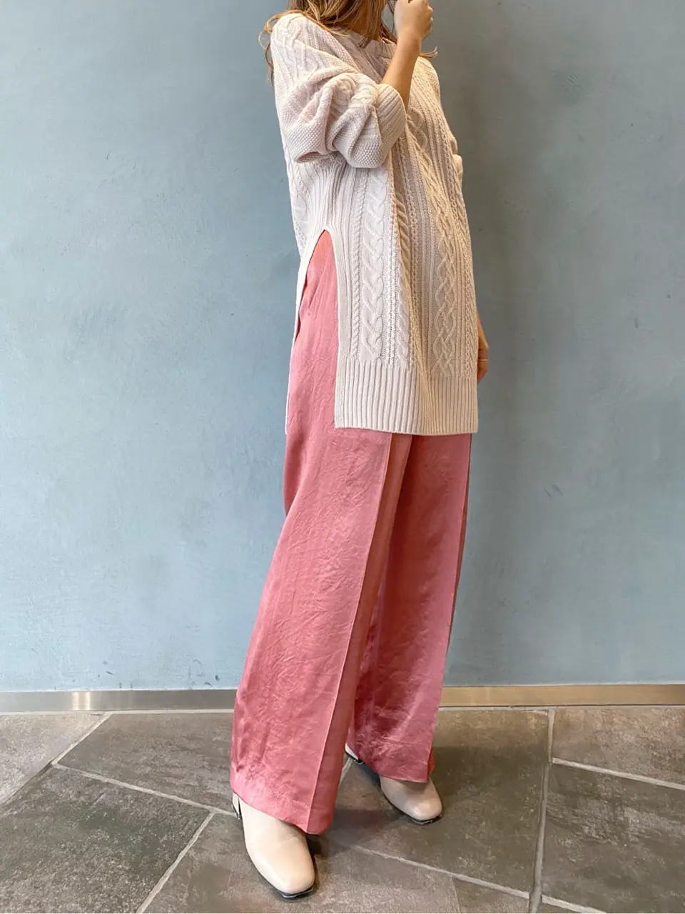 ORIGINATED IN GRACE CONTINENTAL yukimi yonee コーディネート画像