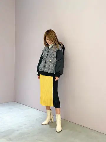 ORIGINATED IN GRACE CONTINENTAL yukimi yonee コーディネート画像