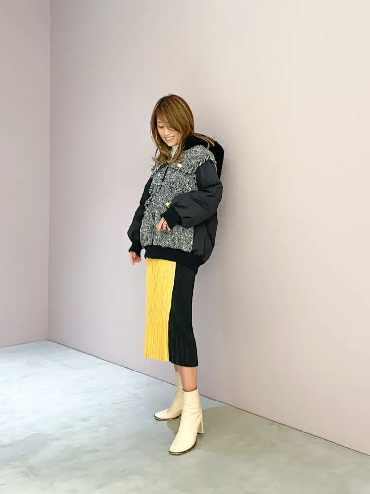 ORIGINATED IN GRACE CONTINENTAL yukimi yonee コーディネート画像