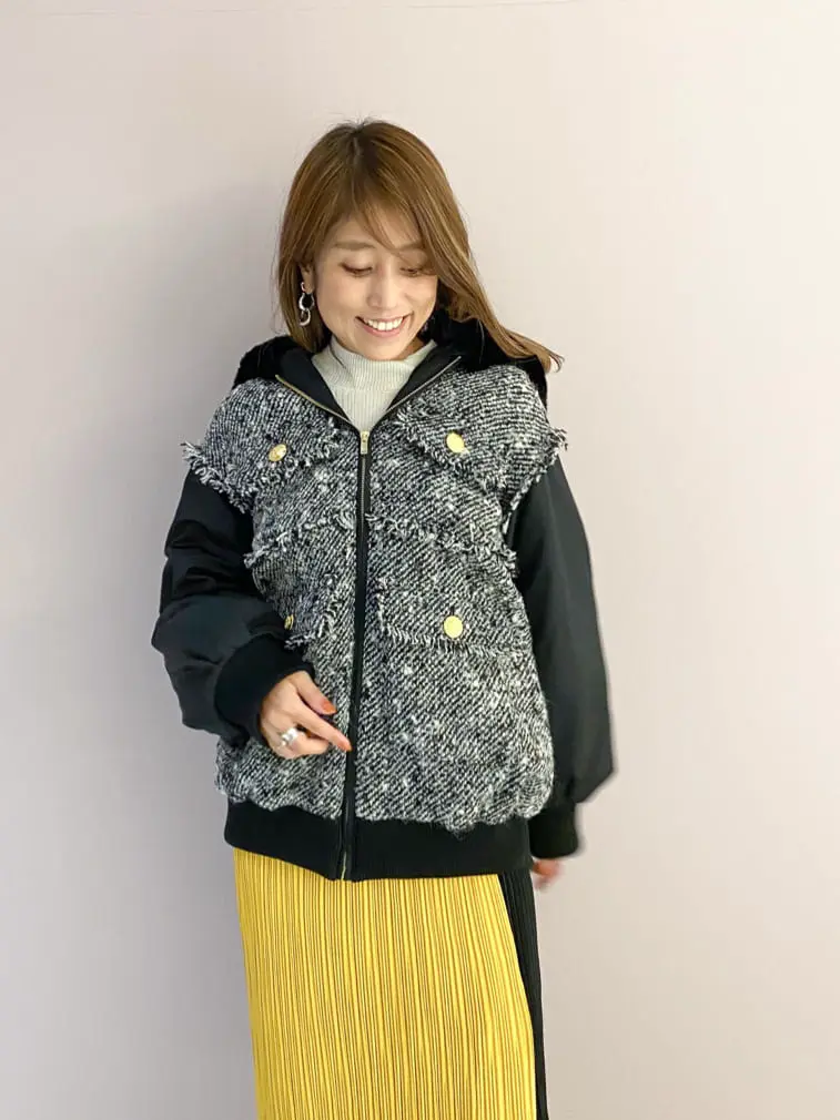 ORIGINATED IN GRACE CONTINENTAL yukimi yonee コーディネート画像