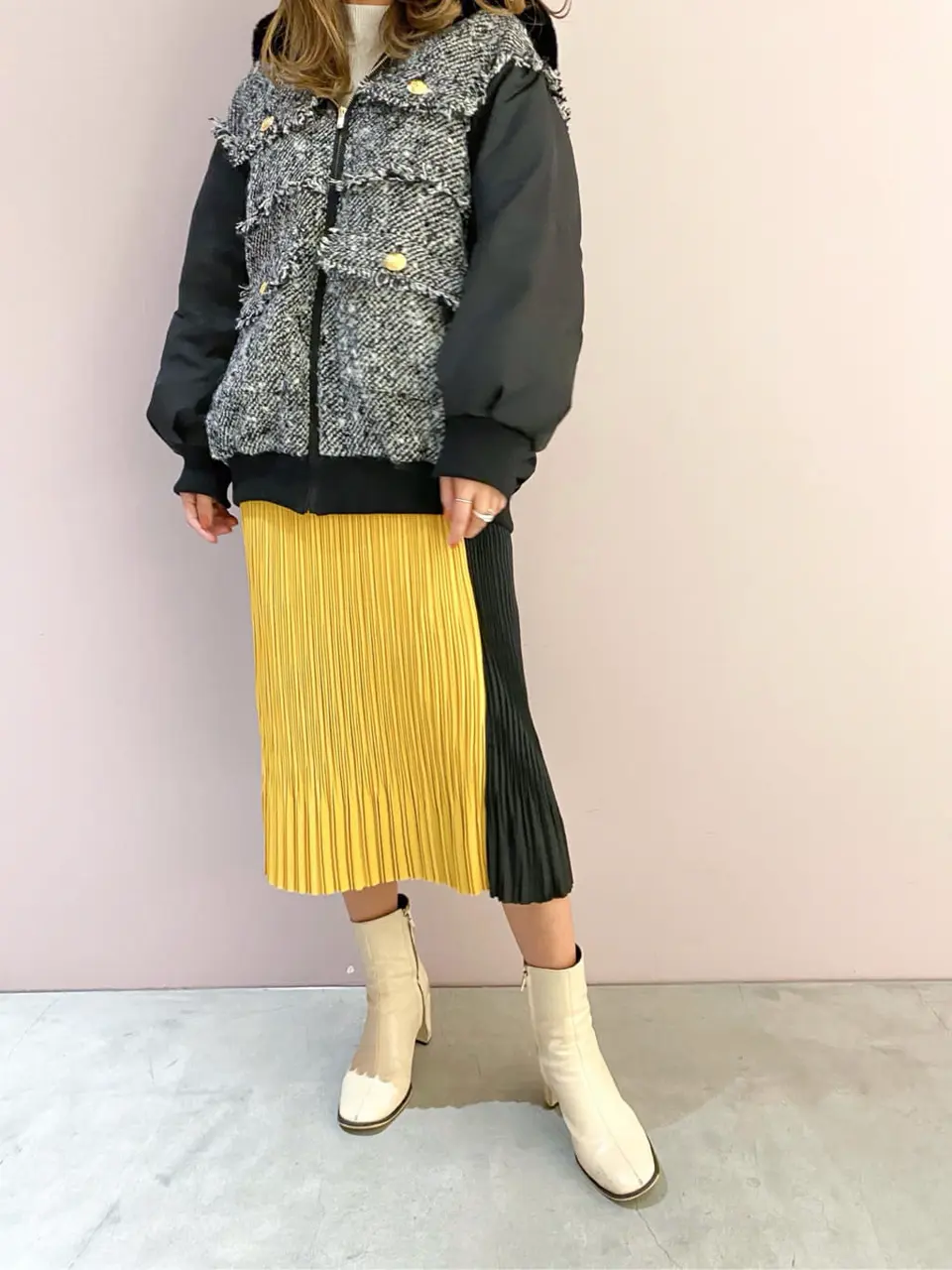 ORIGINATED IN GRACE CONTINENTAL yukimi yonee コーディネート画像