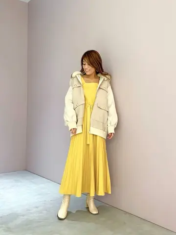 ORIGINATED IN GRACE CONTINENTAL yukimi yonee コーディネート画像