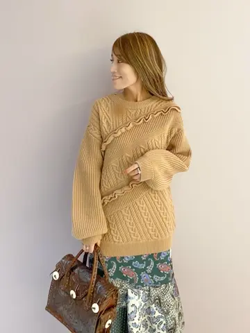 ORIGINATED IN GRACE CONTINENTAL yukimi yonee コーディネート画像