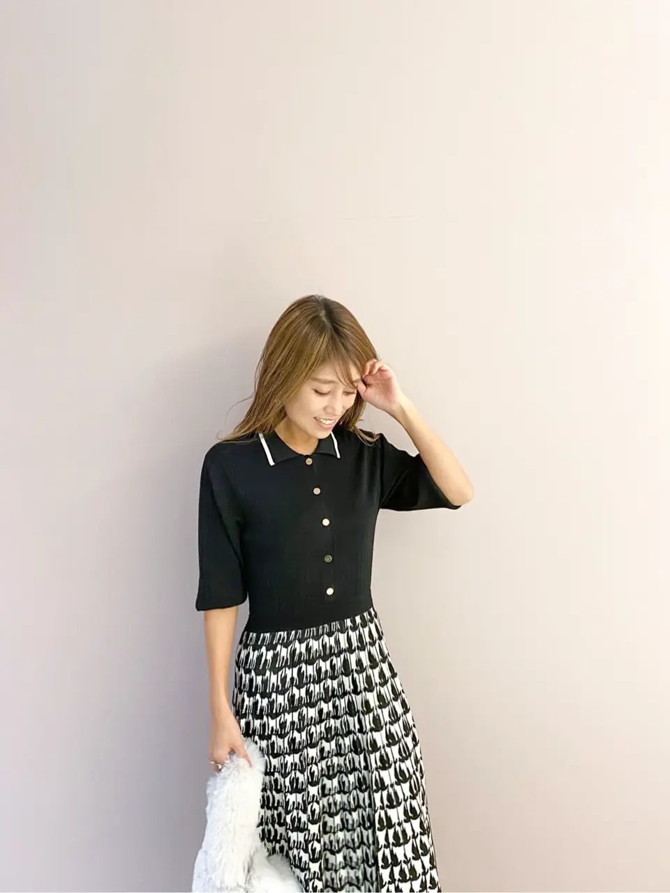 ORIGINATED IN GRACE CONTINENTAL yukimi yonee コーディネート画像