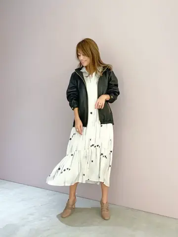 ORIGINATED IN GRACE CONTINENTAL yukimi yonee コーディネート画像