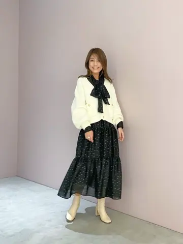 ORIGINATED IN GRACE CONTINENTAL yukimi yonee コーディネート画像