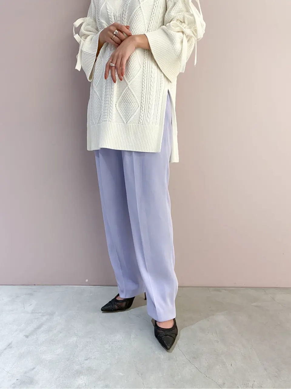 ORIGINATED IN GRACE CONTINENTAL yukimi yonee コーディネート画像