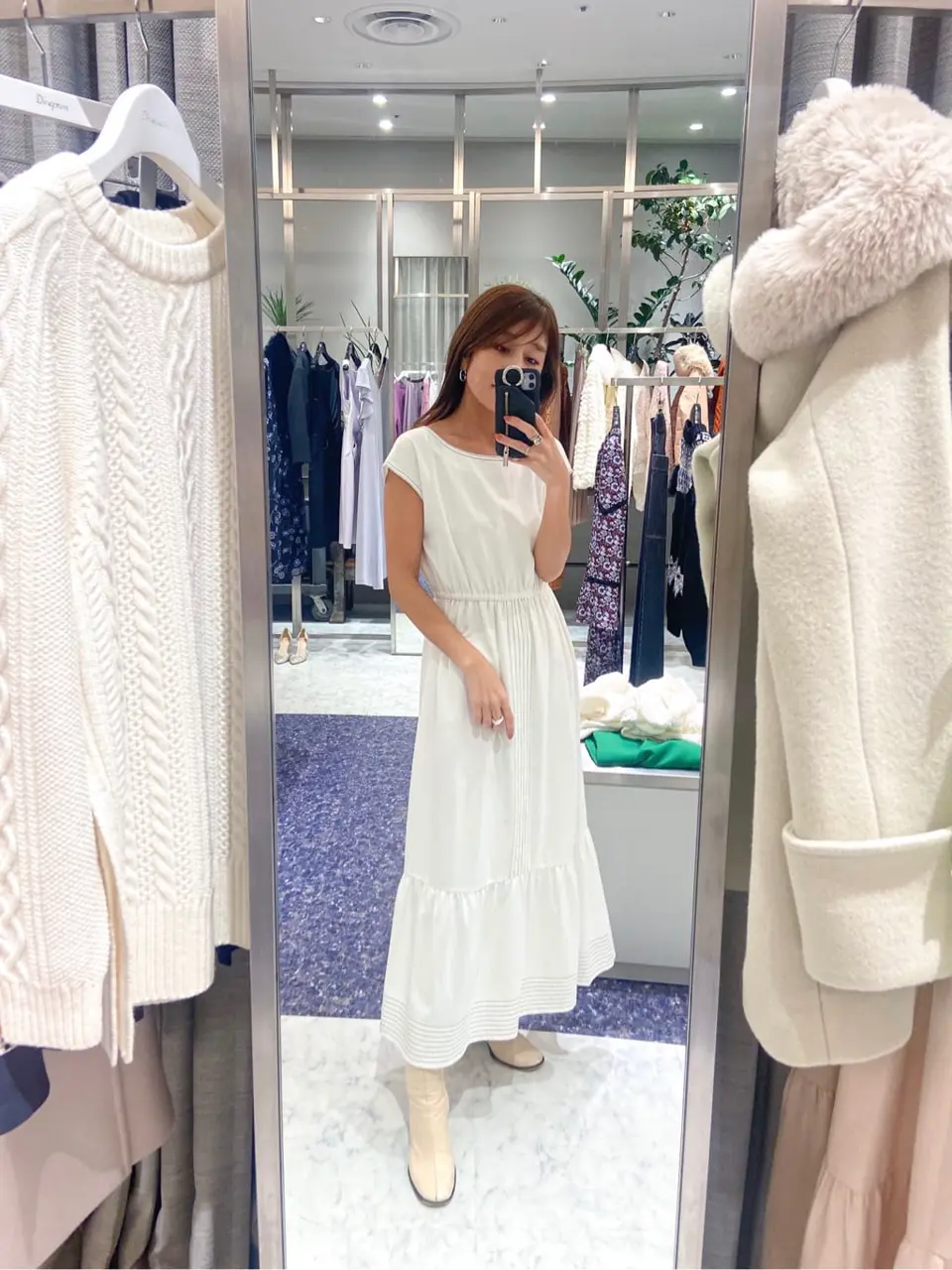 ORIGINATED IN GRACE CONTINENTAL yukimi yonee コーディネート画像