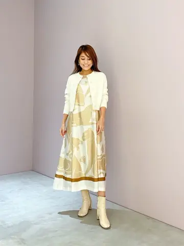 ORIGINATED IN GRACE CONTINENTAL yukimi yonee コーディネート画像