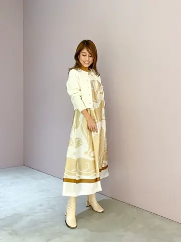 ORIGINATED IN GRACE CONTINENTAL yukimi yonee コーディネート画像