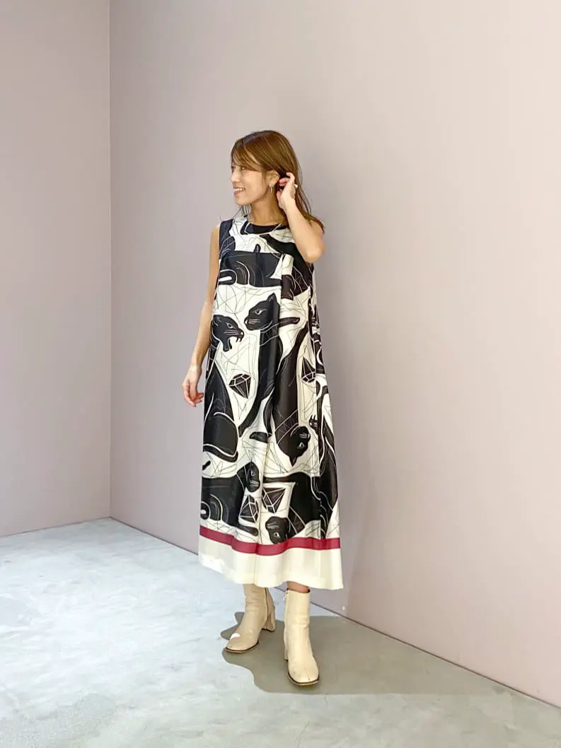 ORIGINATED IN GRACE CONTINENTAL yukimi yonee コーディネート画像