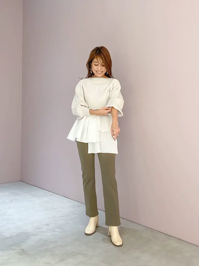 ORIGINATED IN GRACE CONTINENTAL yukimi yonee コーディネート画像