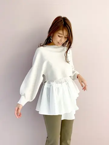 ORIGINATED IN GRACE CONTINENTAL yukimi yonee コーディネート画像