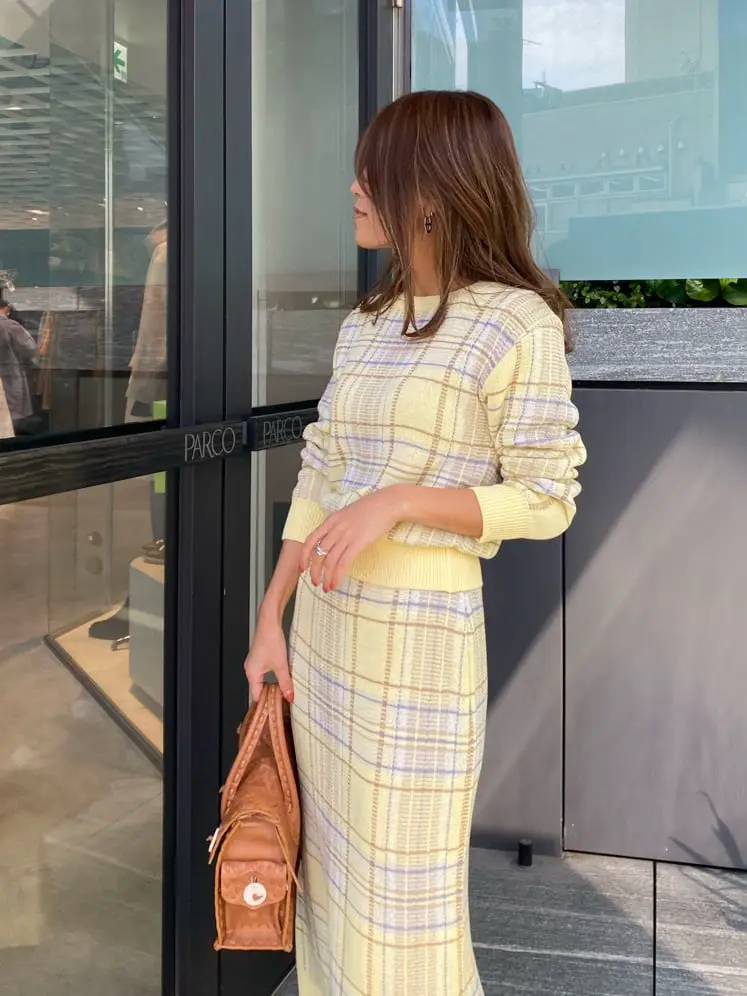 ORIGINATED IN GRACE CONTINENTAL yukimi yonee コーディネート画像