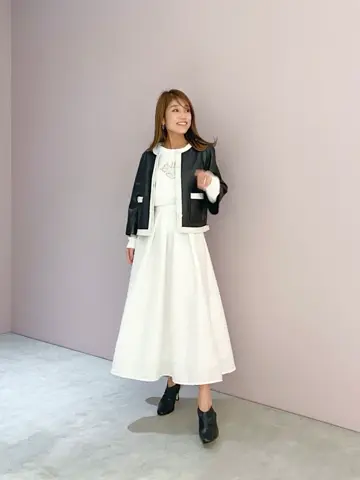 ORIGINATED IN GRACE CONTINENTAL yukimi yonee コーディネート画像