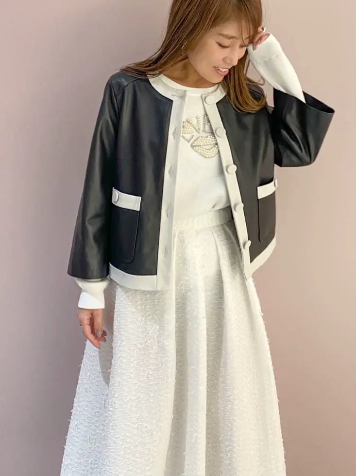 ORIGINATED IN GRACE CONTINENTAL yukimi yonee コーディネート画像