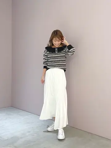 ORIGINATED IN GRACE CONTINENTAL yukimi yonee コーディネート画像