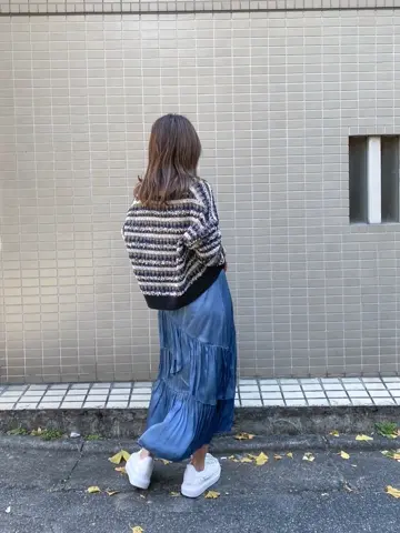 ORIGINATED IN GRACE CONTINENTAL yukimi yonee コーディネート画像