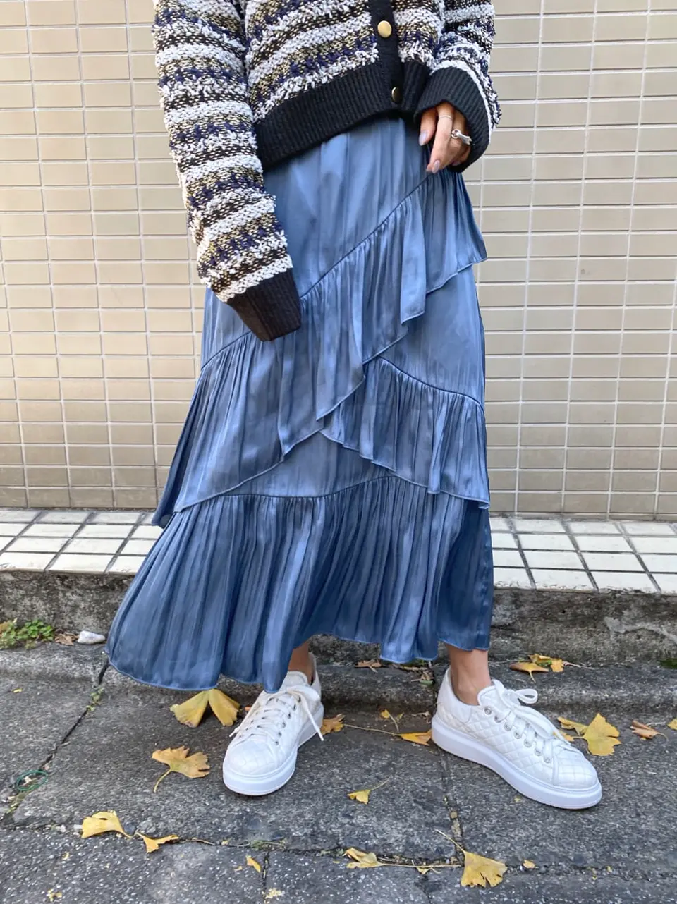 ORIGINATED IN GRACE CONTINENTAL yukimi yonee コーディネート画像