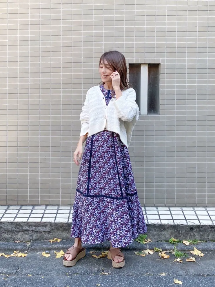 ORIGINATED IN GRACE CONTINENTAL yukimi yonee コーディネート画像