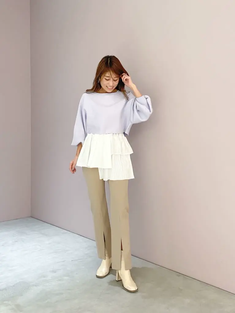 ORIGINATED IN GRACE CONTINENTAL yukimi yonee コーディネート画像