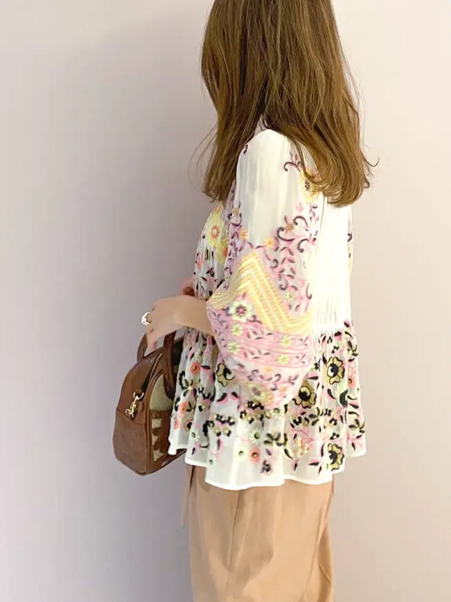 ORIGINATED IN GRACE CONTINENTAL yukimi yonee コーディネート画像