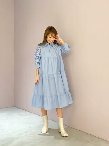 ORIGINATED IN GRACE CONTINENTAL yukimi yonee コーディネート画像