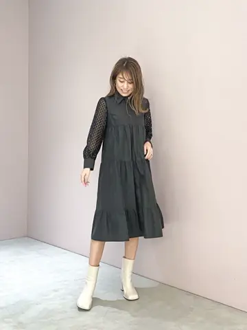 ORIGINATED IN GRACE CONTINENTAL yukimi yonee コーディネート画像