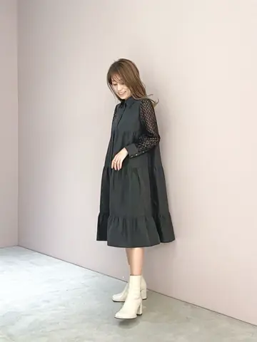 ORIGINATED IN GRACE CONTINENTAL yukimi yonee コーディネート画像