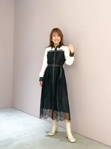 ORIGINATED IN GRACE CONTINENTAL yukimi yonee コーディネート画像