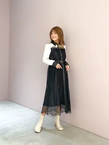 ORIGINATED IN GRACE CONTINENTAL yukimi yonee コーディネート画像