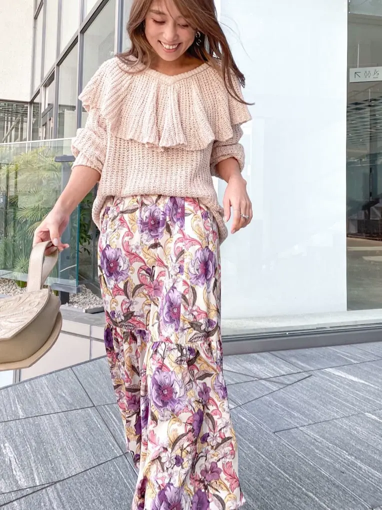 ORIGINATED IN GRACE CONTINENTAL yukimi yonee コーディネート画像