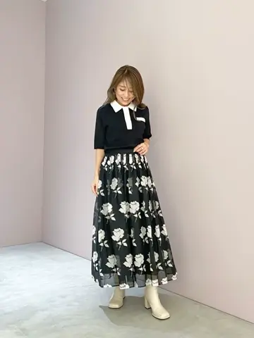 ORIGINATED IN GRACE CONTINENTAL yukimi yonee コーディネート画像