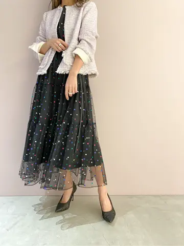 ORIGINATED IN GRACE CONTINENTAL yukimi yonee コーディネート画像