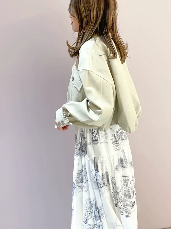 ORIGINATED IN GRACE CONTINENTAL yukimi yonee コーディネート画像