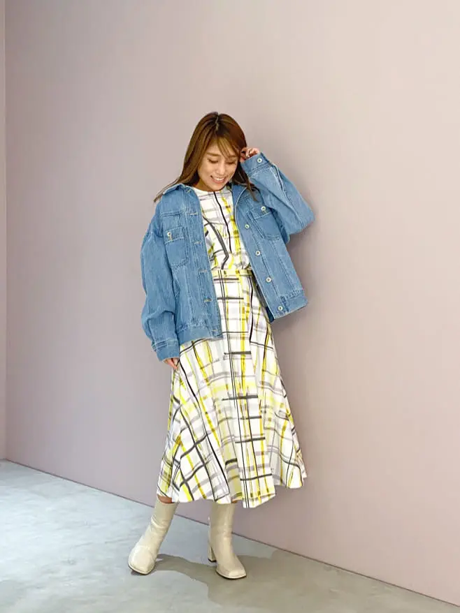 ORIGINATED IN GRACE CONTINENTAL yukimi yonee コーディネート画像