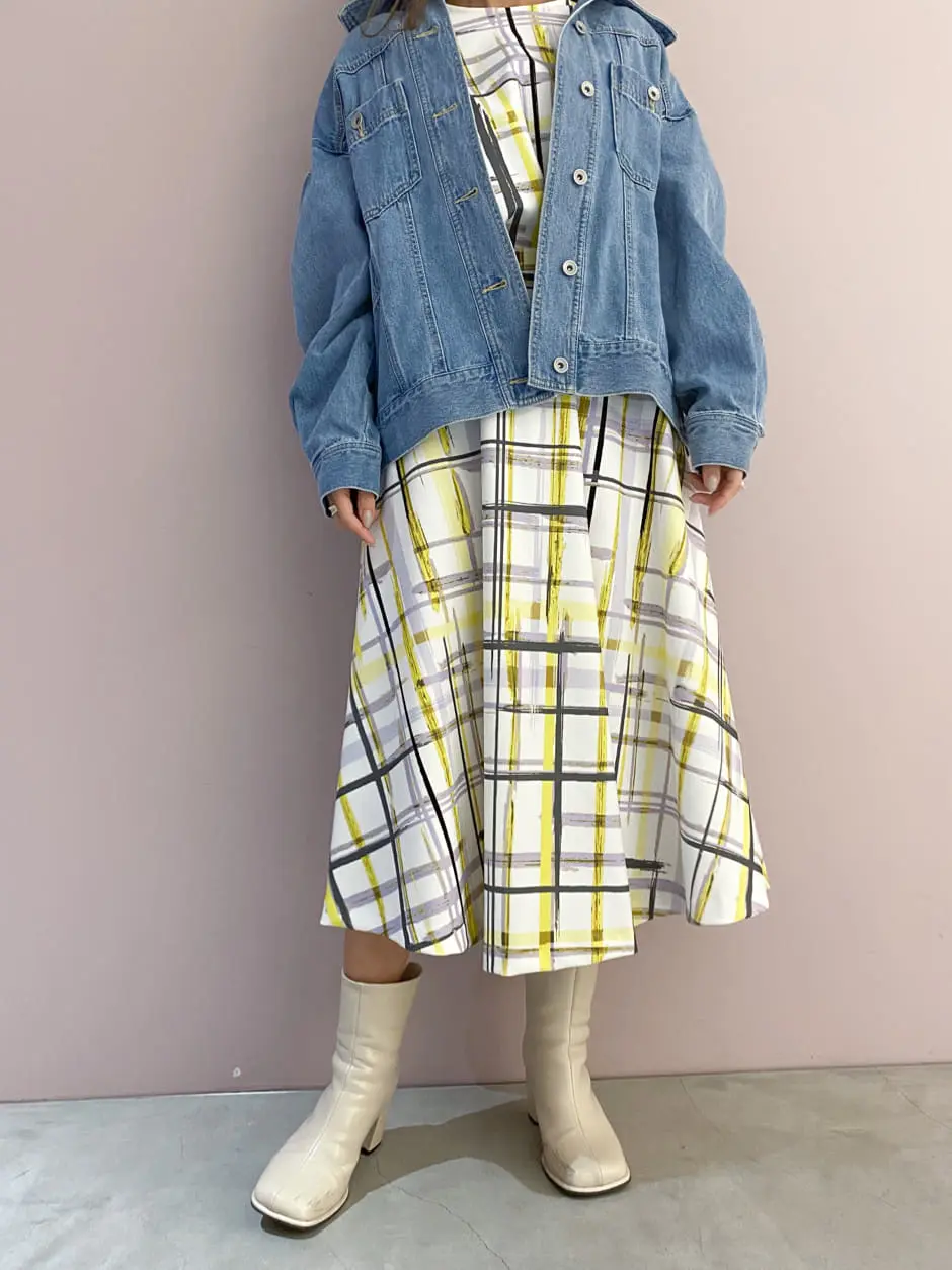 ORIGINATED IN GRACE CONTINENTAL yukimi yonee コーディネート画像