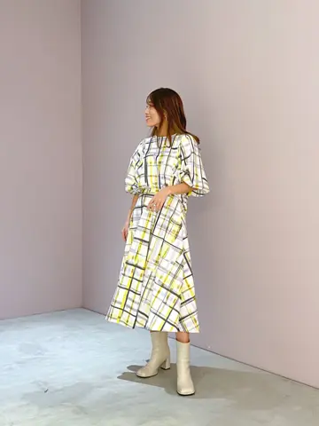 ORIGINATED IN GRACE CONTINENTAL yukimi yonee コーディネート画像