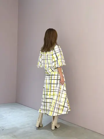 ORIGINATED IN GRACE CONTINENTAL yukimi yonee コーディネート画像