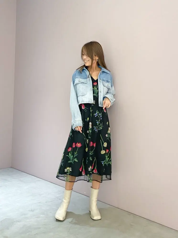 ORIGINATED IN GRACE CONTINENTAL yukimi yonee コーディネート画像