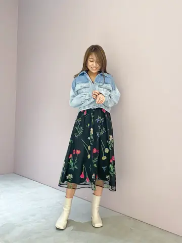 ORIGINATED IN GRACE CONTINENTAL yukimi yonee コーディネート画像