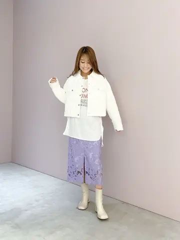 ORIGINATED IN GRACE CONTINENTAL yukimi yonee コーディネート画像