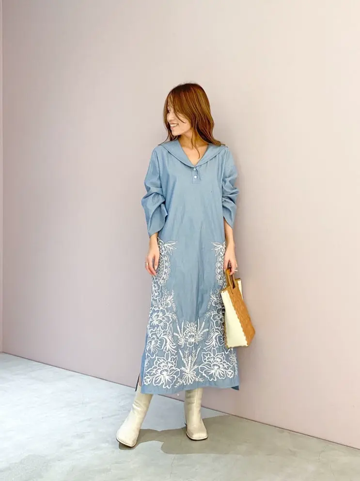 ORIGINATED IN GRACE CONTINENTAL yukimi yonee コーディネート画像