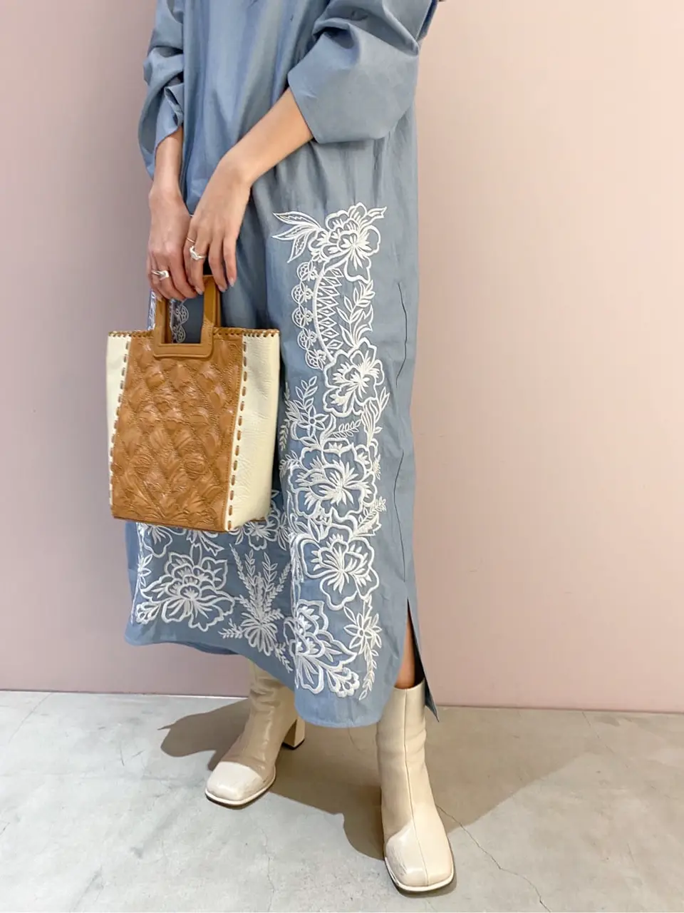 ORIGINATED IN GRACE CONTINENTAL yukimi yonee コーディネート画像